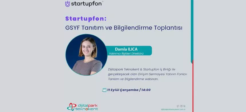 Girişim Sermayesi Fonları Tanıtım ve Bilgilendirme Webinarı